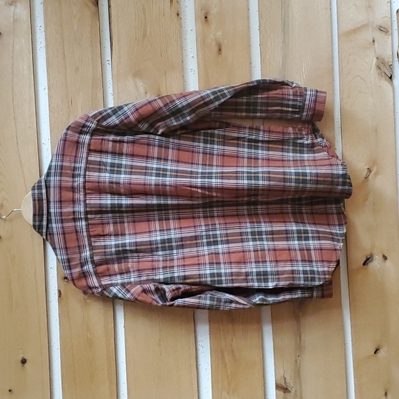 G.H. Bass & Co. Casual Button Down Long Sleeve Heavier Fall Plaid Sz. L Shirt - Picture 8 of 12